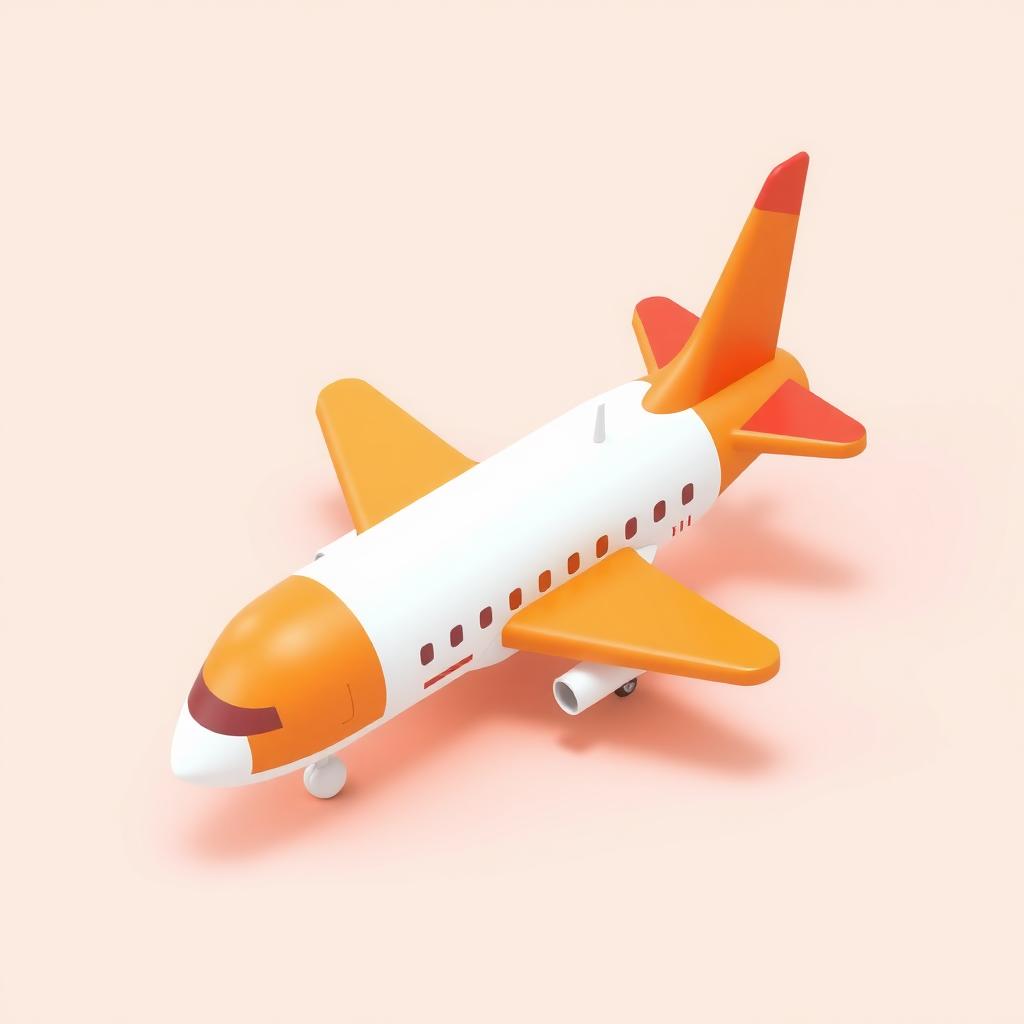 Air Plane isometric icon example